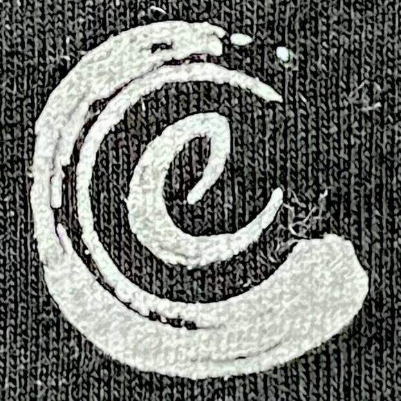 Johnny Was Calme Boxy Fit Cropped Pocket Tee Cotton Black Womens Size Medium NWT - Picture 3 of 7